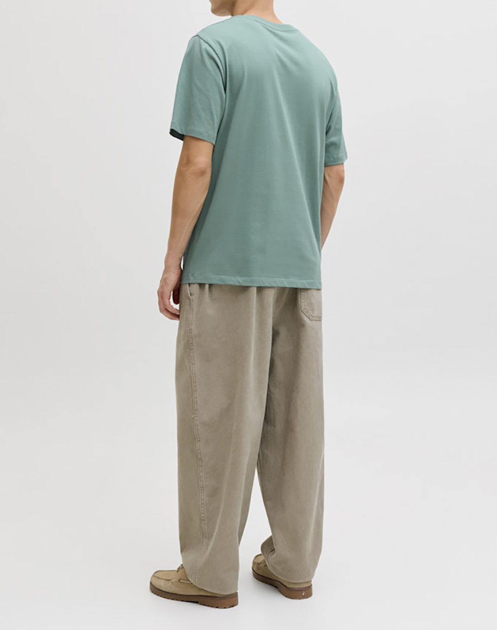 JACK&JONES JJHONOLULU SHAPE TEE SS CREW NECK LN