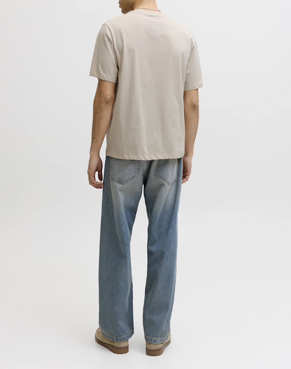 JACK&JONES JJHONOLULU SHAPE TEE SS CREW NECK LN