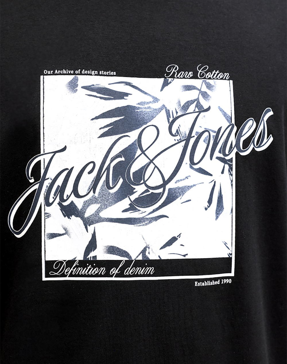JACK&JONES JJHONOLULU SHAPE TEE SS CREW NECK LN