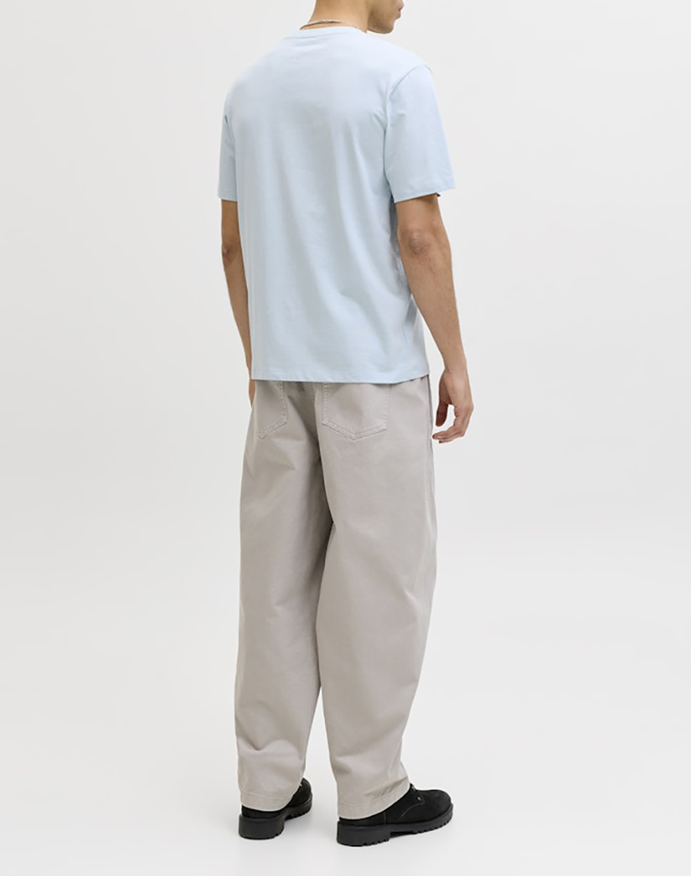 JACK&JONES JJHONOLULU SHAPE TEE SS CREW NECK LN