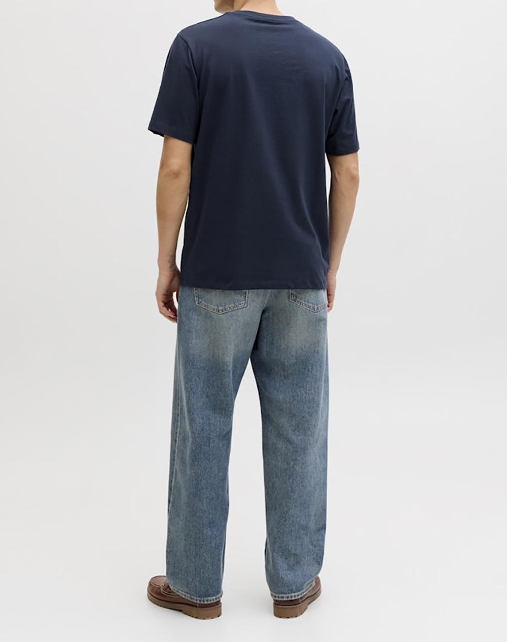 JACK&JONES JJHONOLULU SHAPE TEE SS CREW NECK LN