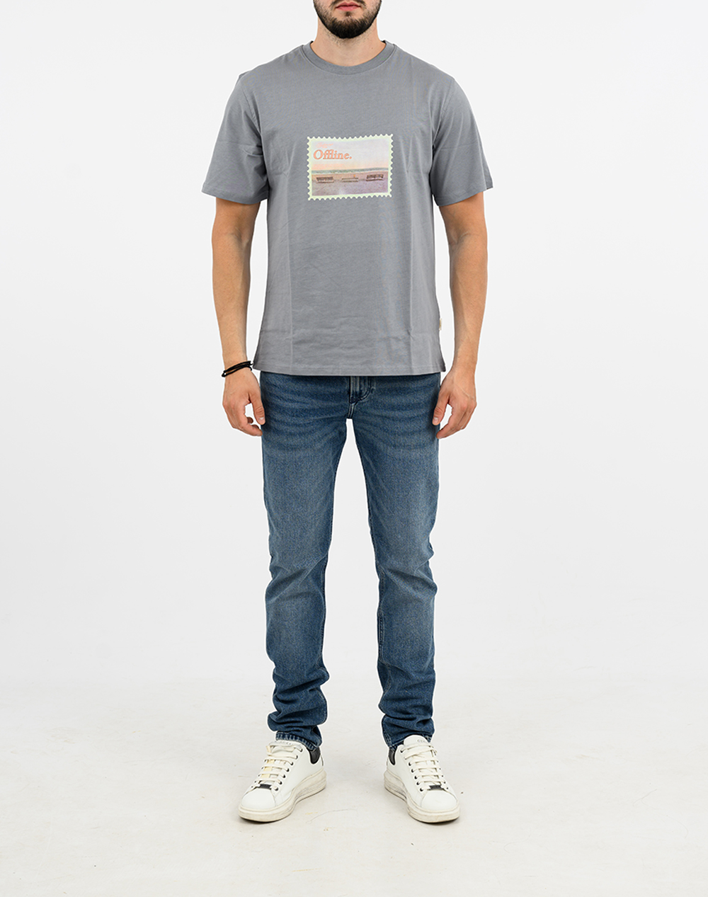 JACK&JONES JORMONTAUK PHOTO TEE SS CN