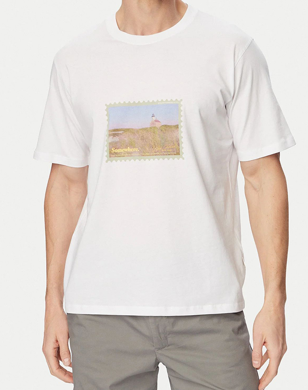 JACK&JONES JORMONTAUK PHOTO TEE SS CN
