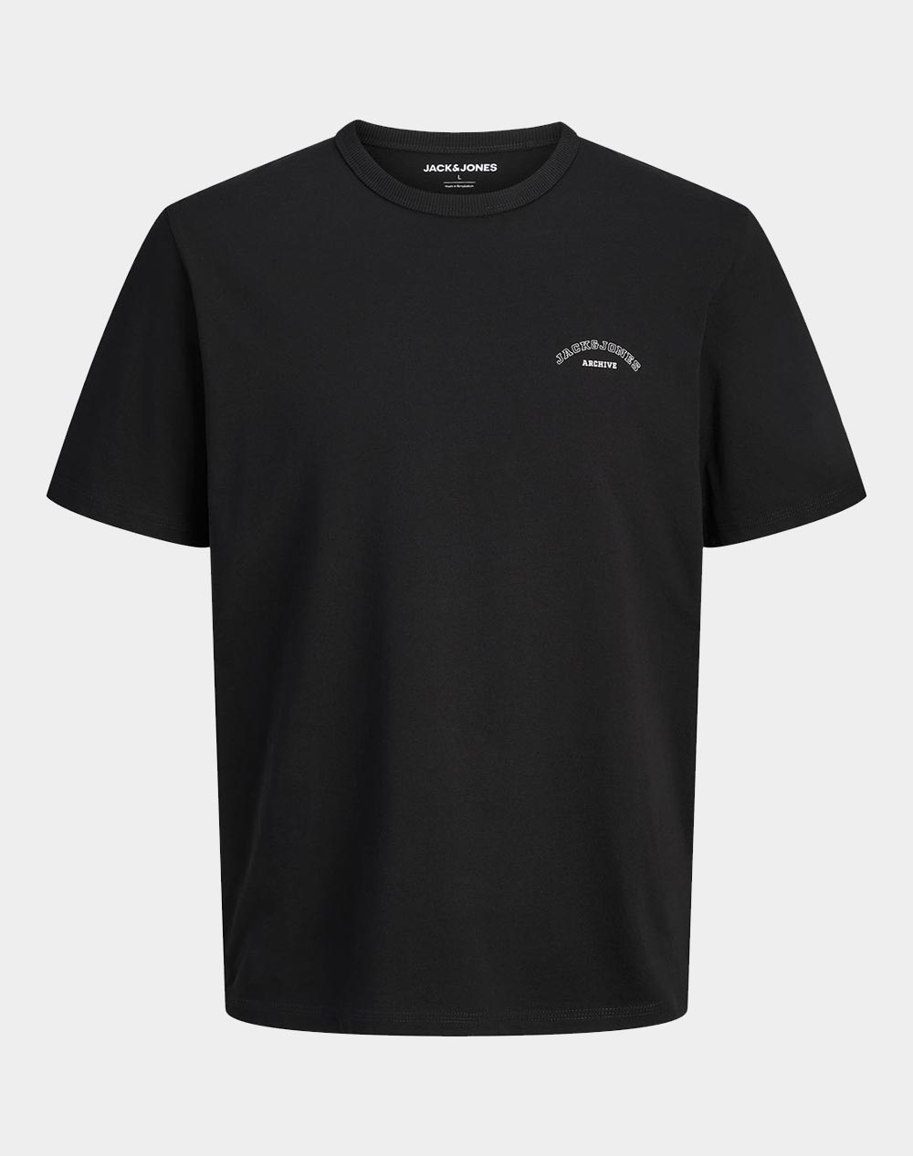 JACK&JONES JJCOLLEGE LOGO TEE SS CREW NECK