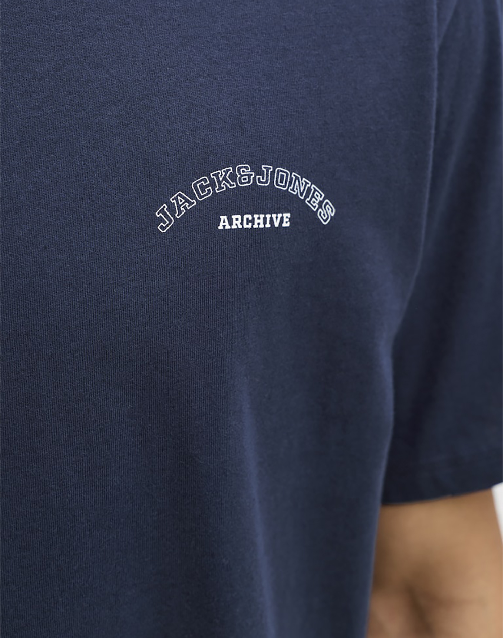 JACK&JONES JJCOLLEGE LOGO TEE SS CREW NECK