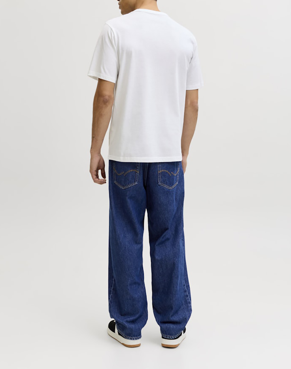 JACK&JONES JJCOLLEGE LOGO TEE SS CREW NECK