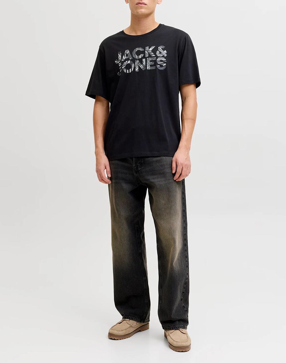 JACK&JONES JJEJEFF LOGO TEE SS SN