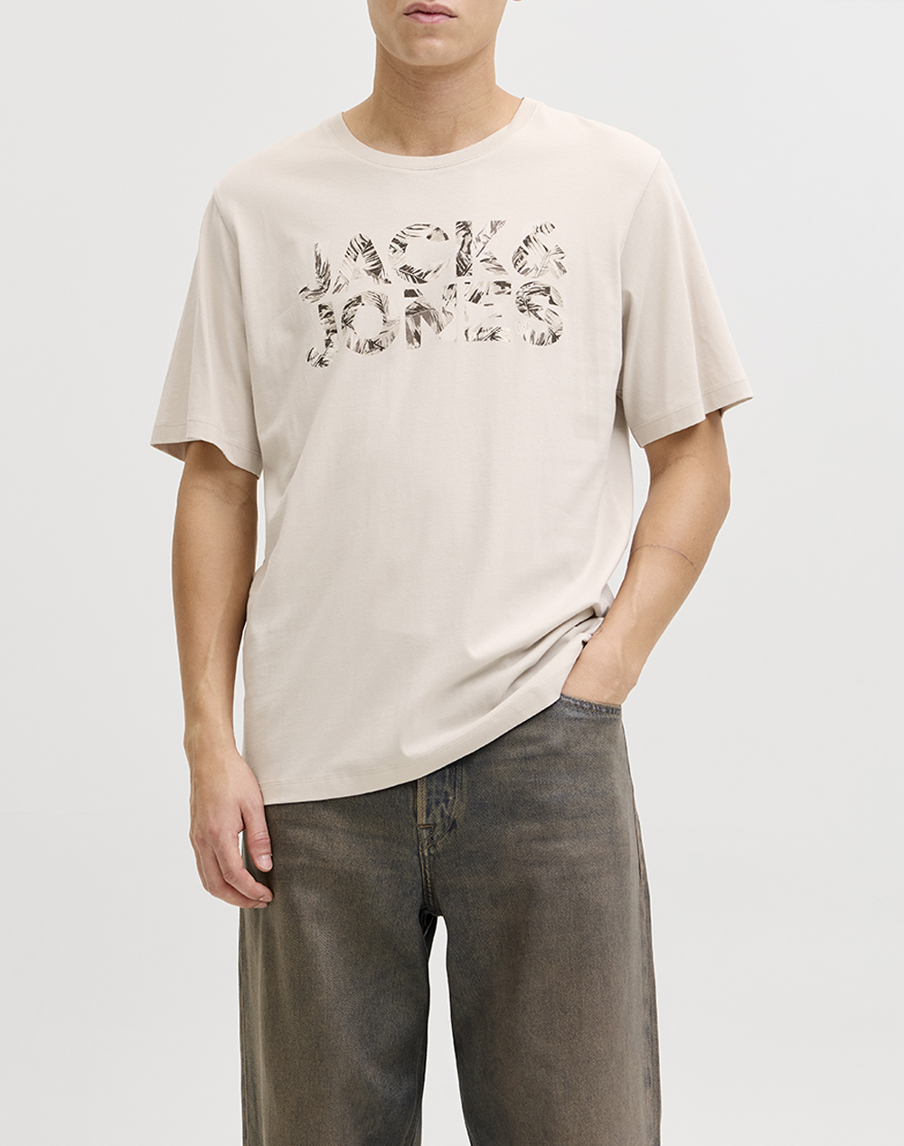JACK&JONES JJEJEFF LOGO TEE SS SN