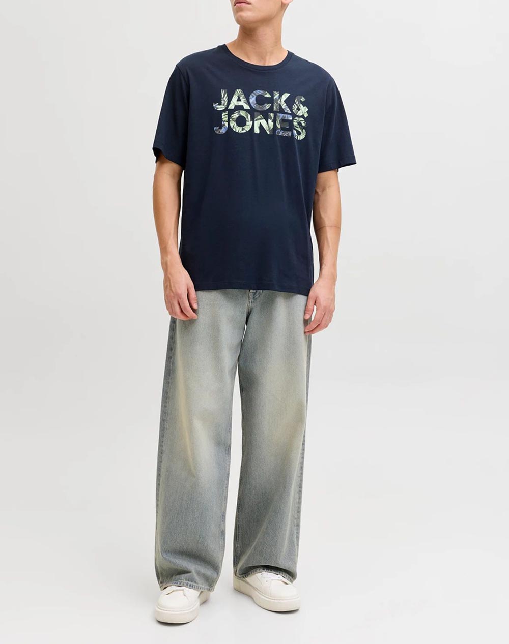 JACK&JONES JJEJEFF LOGO TEE SS SN