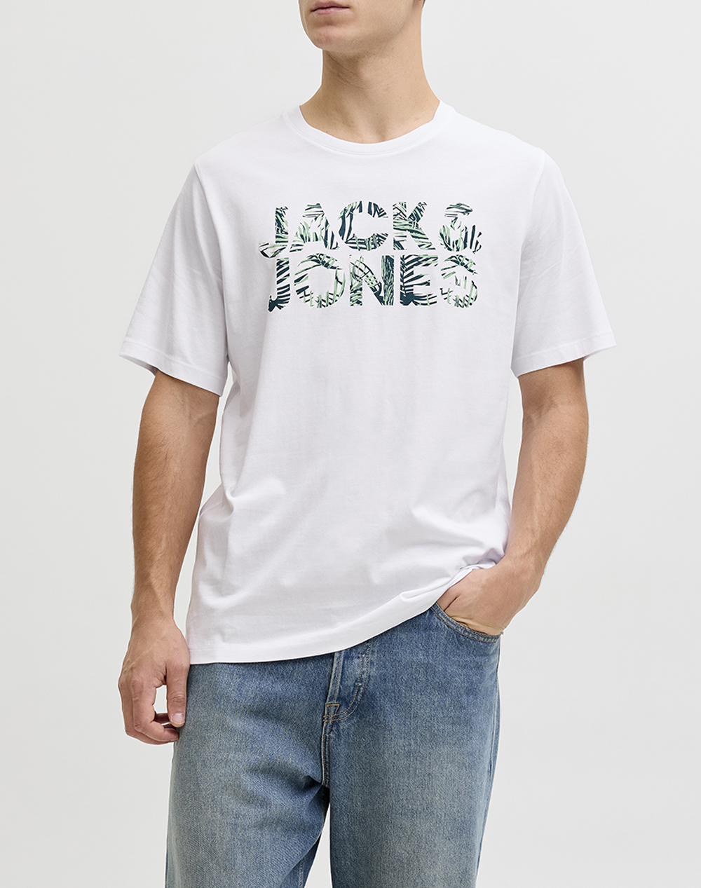 JACK&JONES JJEJEFF LOGO TEE SS SN