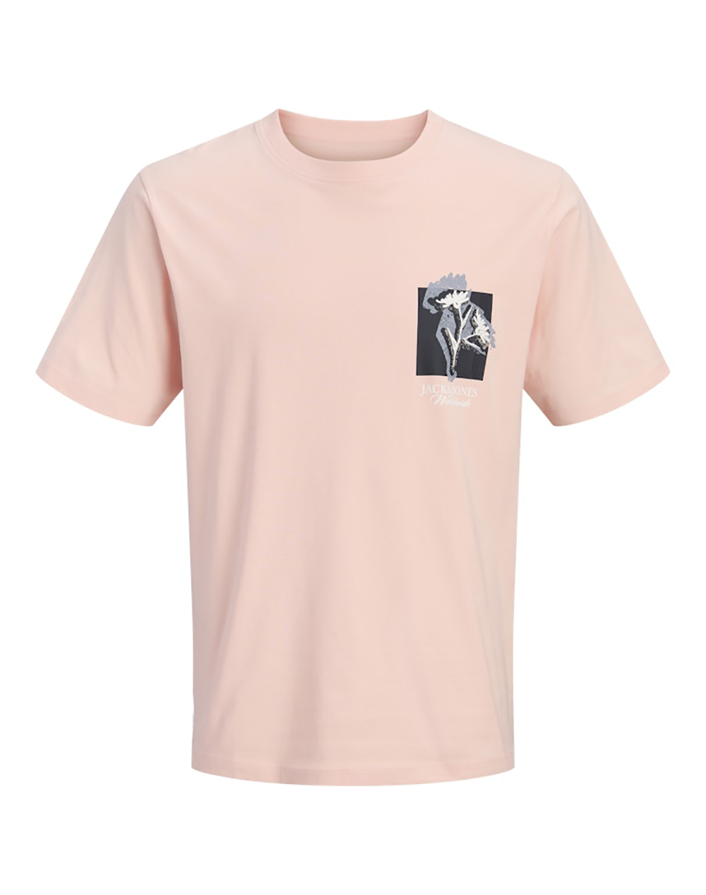 JACK&JONES JORMONTAUK CHESTIE TEE SS CREW NECK FST