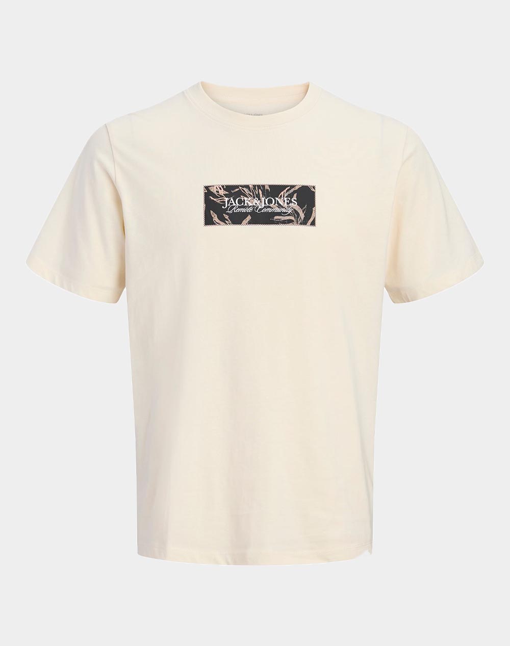 JACK&JONES JORMONTAUK FRONT TEE SS CREW NECK FST