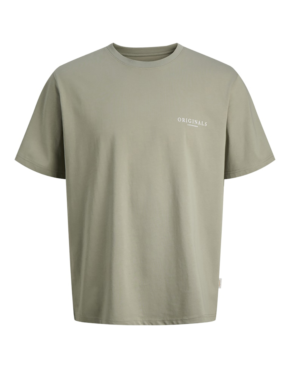 JACKL&JONES JORMONTAUK AOP BACK TEE SS CREW NECK SN