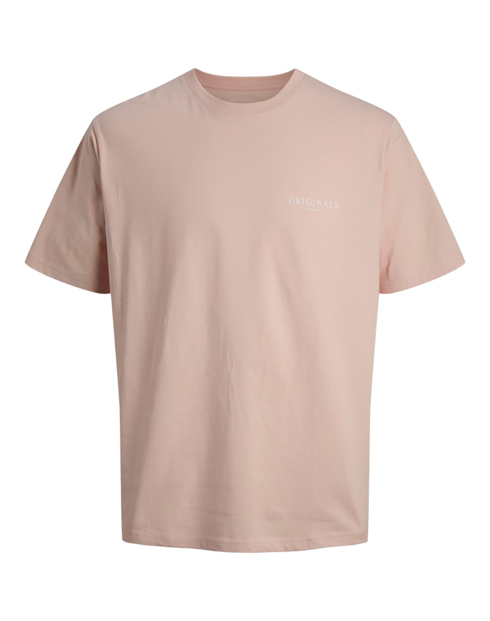 JACKL&JONES JORMONTAUK AOP BACK TEE SS CREW NECK SN