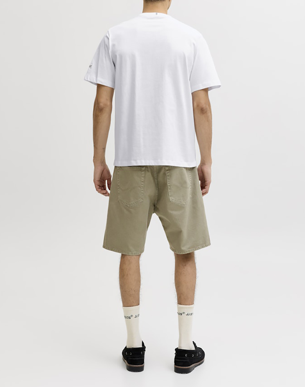 JACK&JONES JORCATSKILLS SQUARE BRANDING TEE SSCN LN