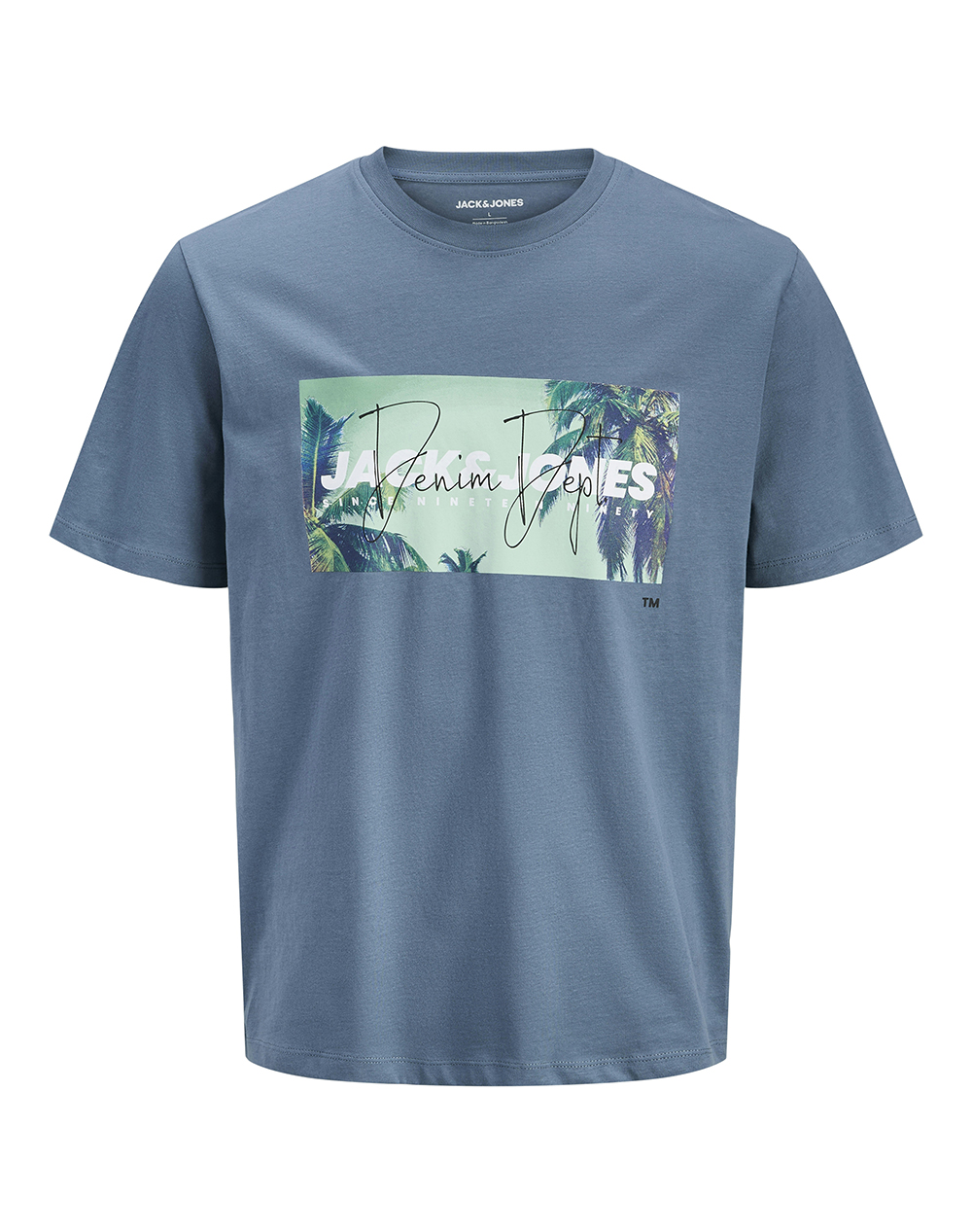 JACK&JONES JJINDIANA TEE SS CREW NECK LN