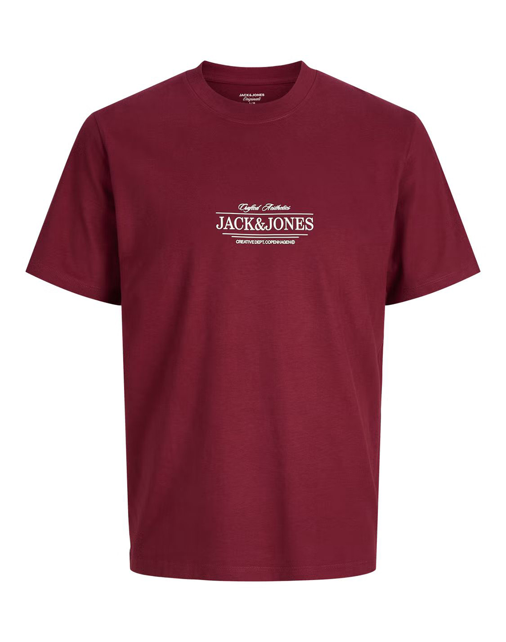 JACK&JONES JORCASSIS MINIMAL TEE SS CREW NECK