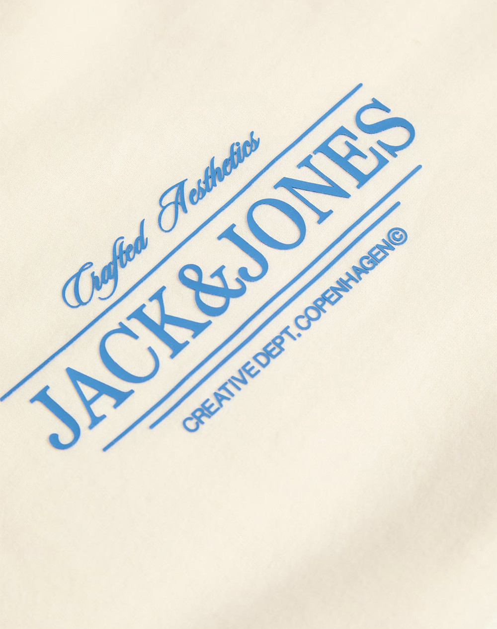 JACK&JONES JORCASSIS MINIMAL TEE SS CREW NECK
