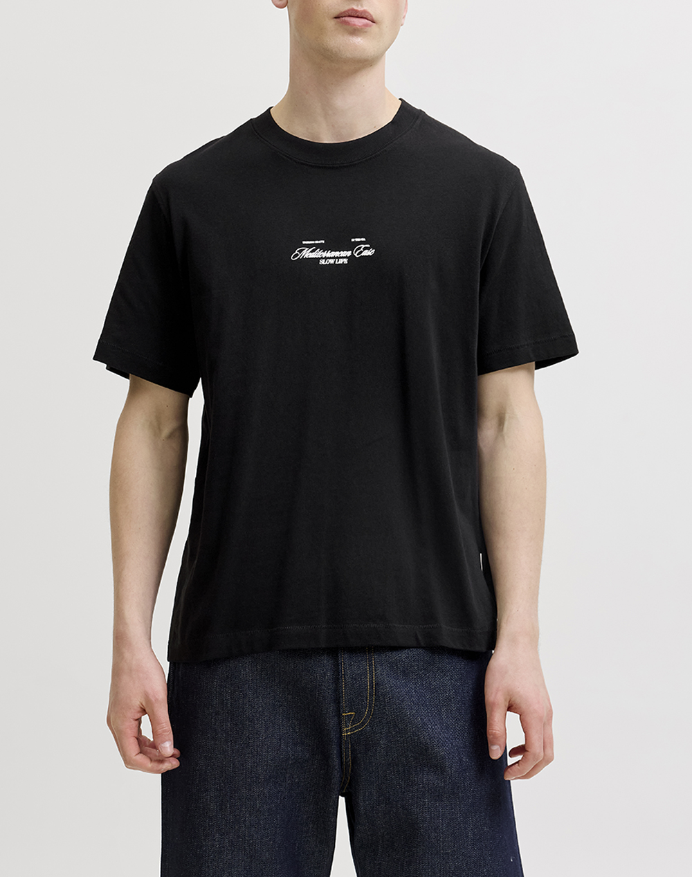 JACK&JONES JORCASSIS PHOTO BACK TEE SS CREW NECK