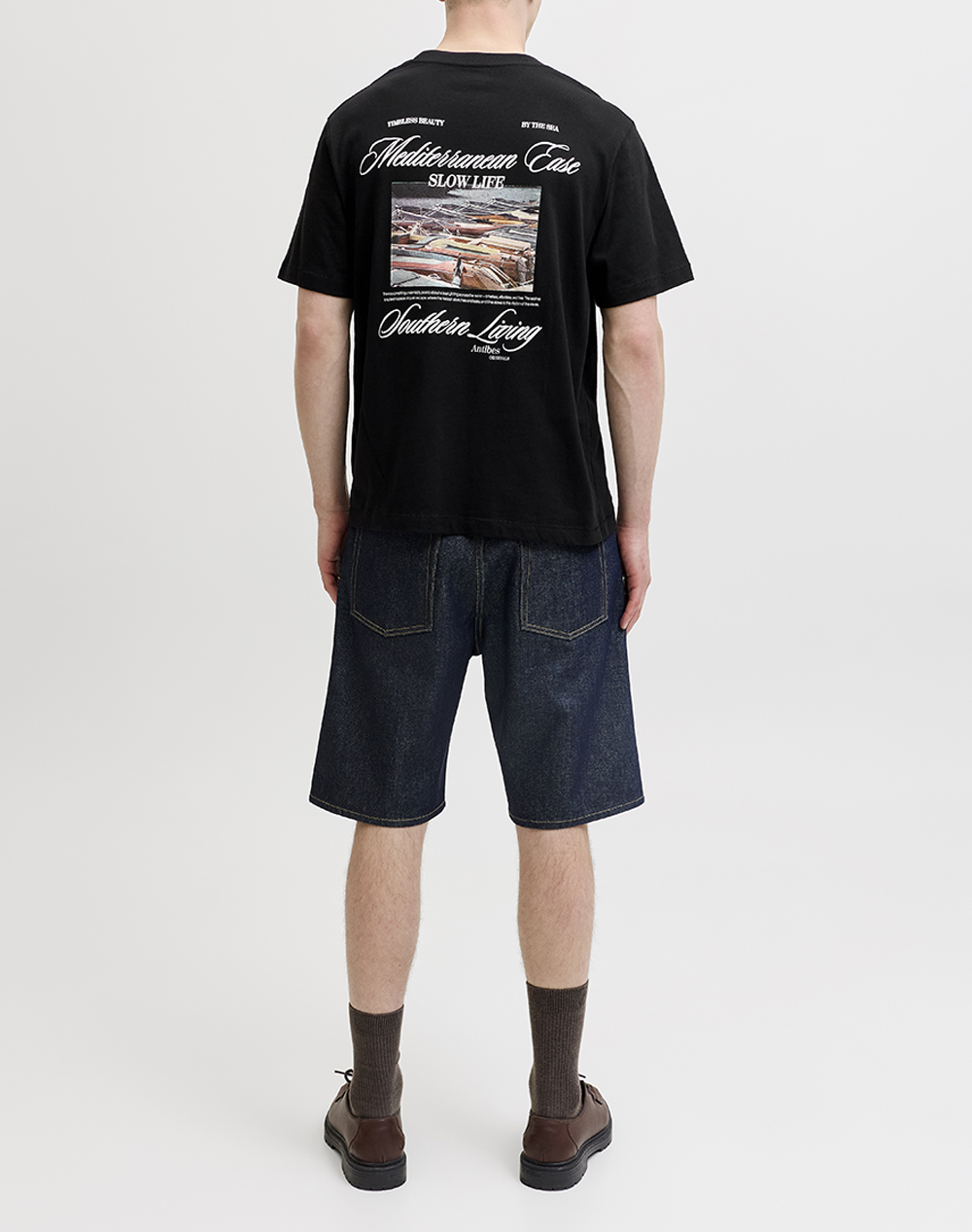 JACK&JONES JORCASSIS PHOTO BACK TEE SS CREW NECK
