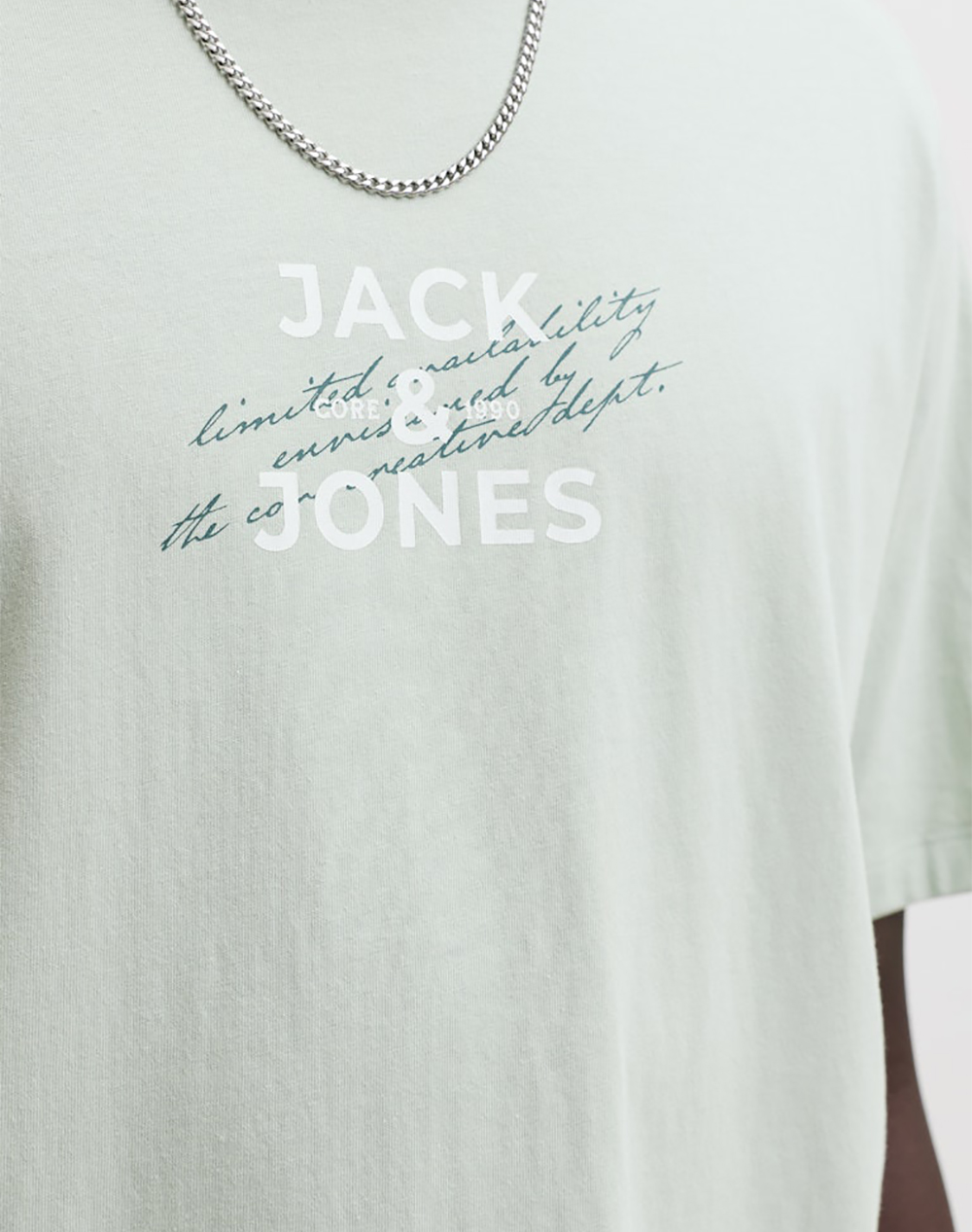 JACK&JONES JCOETERNA FRONT PRINT TEE SS CREW FST