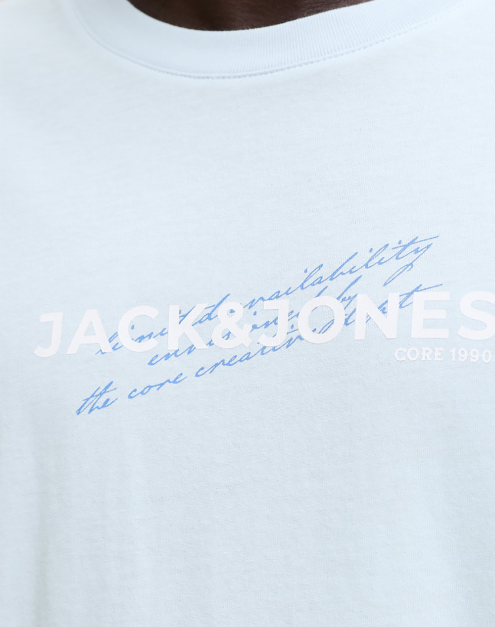 JACK&JONES JCOETERNA FRONT PRINT TEE SS CREW FST