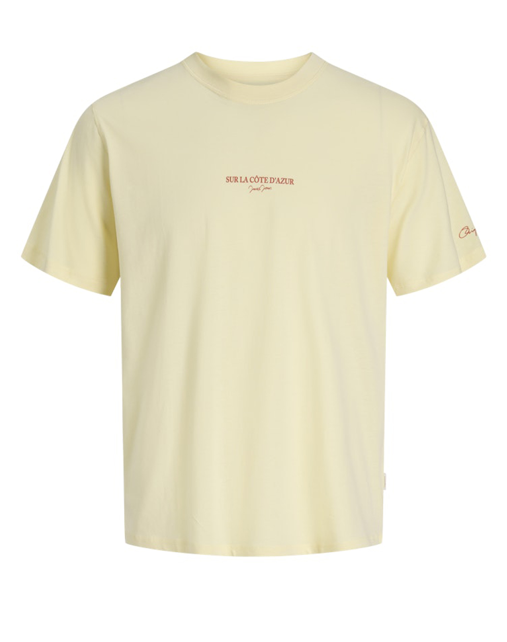 JACK&JONES JORHYERES BACK ELEMENT TEE SS CREW
