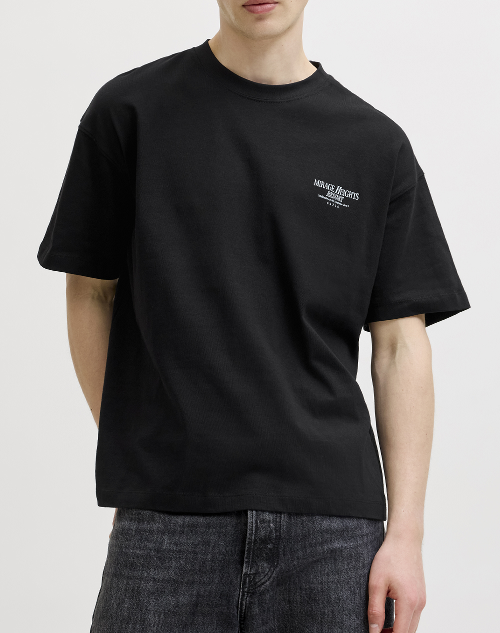 JACK & JONES JORSANREMO BACK TEE SS CREW NECK SN