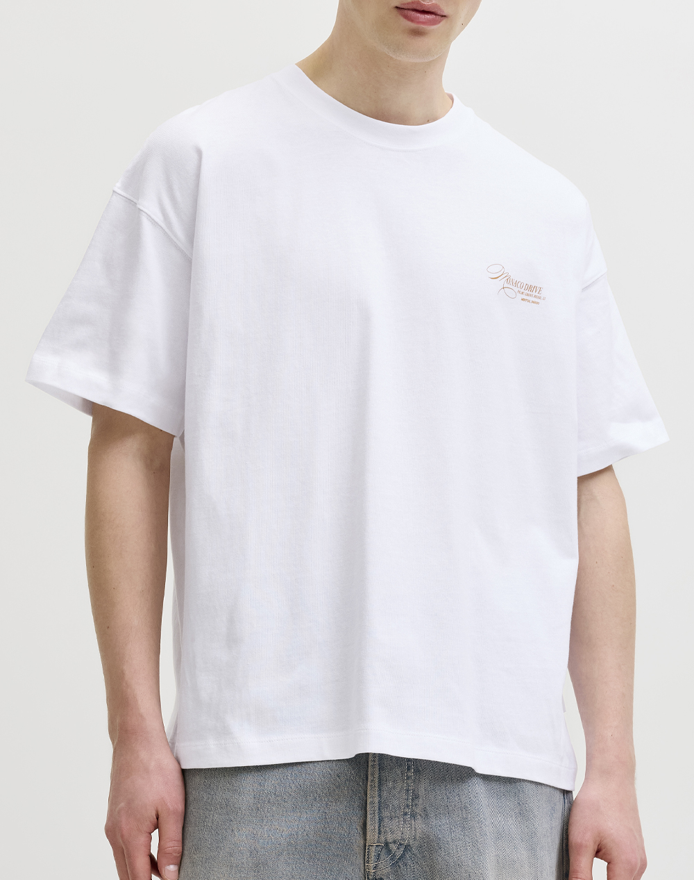 JACK & JONES JORSANREMO BACK TEE SS CREW NECK SN