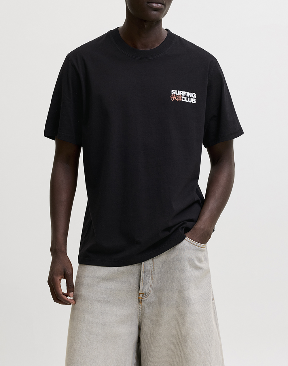 JACK&JONES JCOMARINA BACK PRINT TEE SS CREW NECK