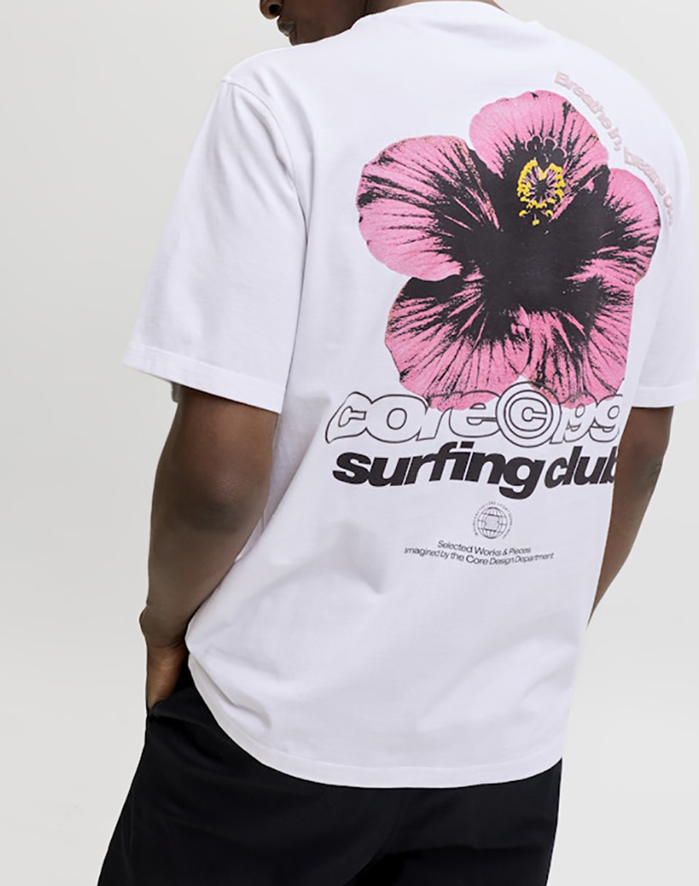 JACK&JONES JCOMARINA BACK PRINT TEE SS CREW NECK