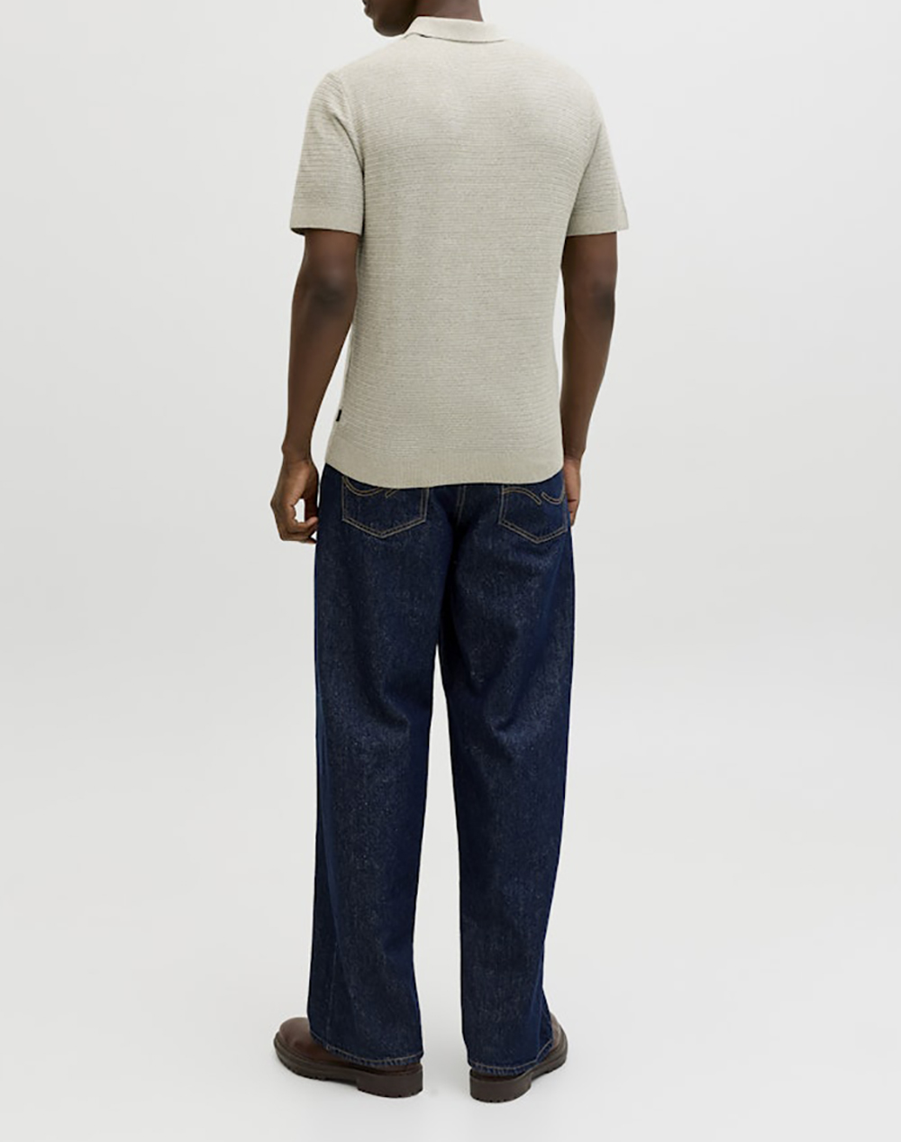 JACK&JONES JPRBLURILEY KNIT POLO SS SN