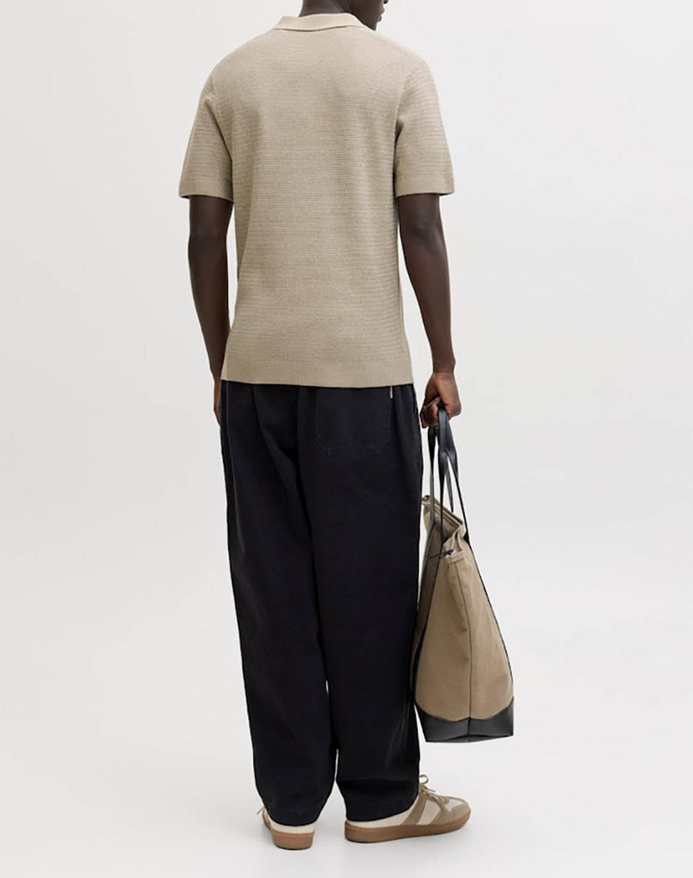 JACK&JONES JPRBLURILEY KNIT POLO SS SN