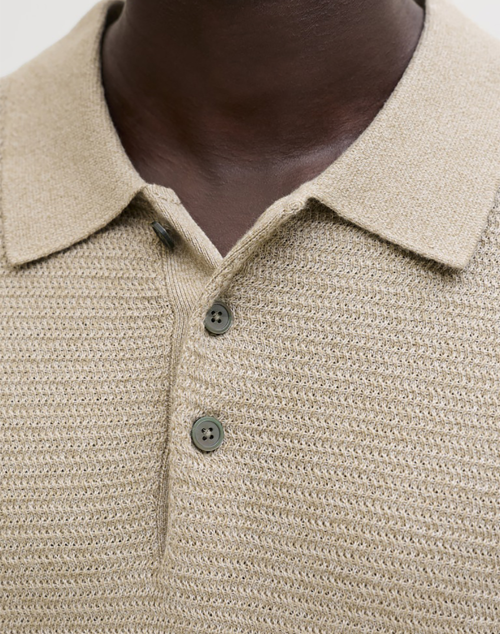 JACK&JONES JPRBLURILEY KNIT POLO SS SN