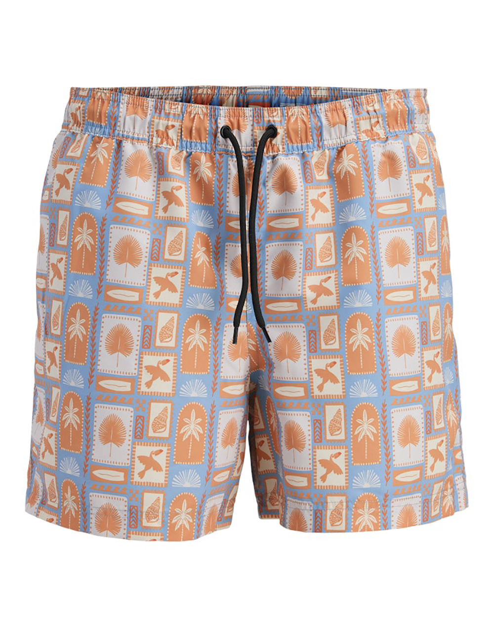 JJREBEL JREBHAWAII SWIM SHORT PRINT