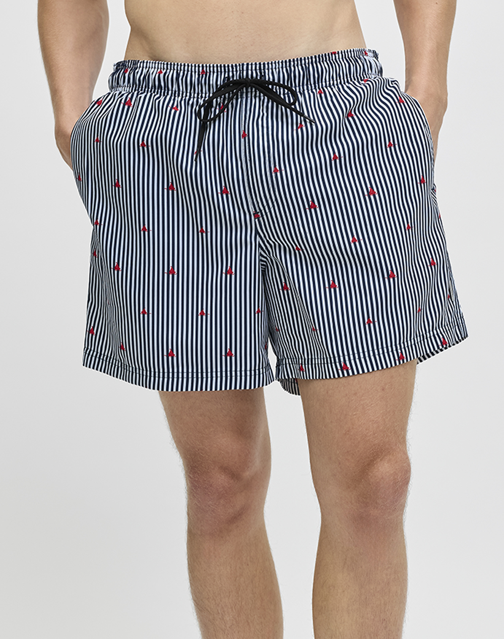 JJREBEL JREBHAWAII SWIM SHORT PRINT