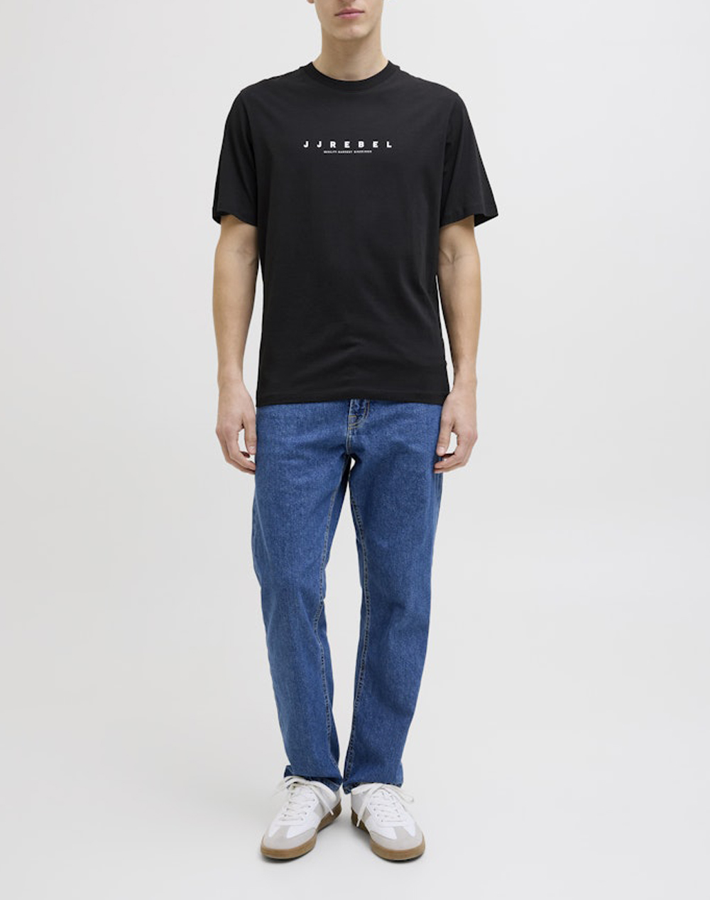 JJREBEL JREBROCKY LOGO TEE SS CREW NECK SN