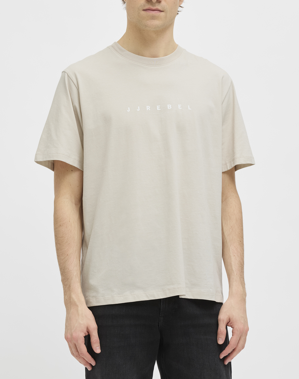 JJREBEL JREBROCKY LOGO TEE SS CREW NECK SN