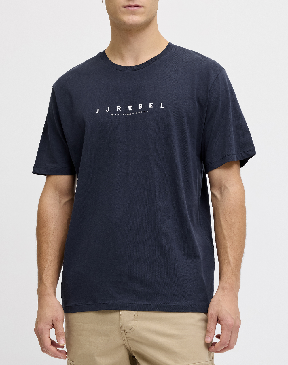 JJREBEL JREBROCKY LOGO TEE SS CREW NECK SN