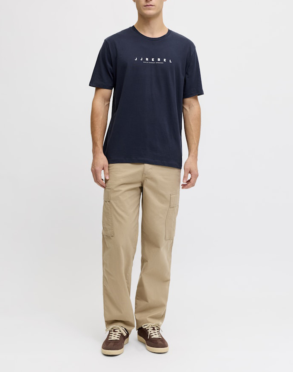 JJREBEL JREBROCKY LOGO TEE SS CREW NECK SN