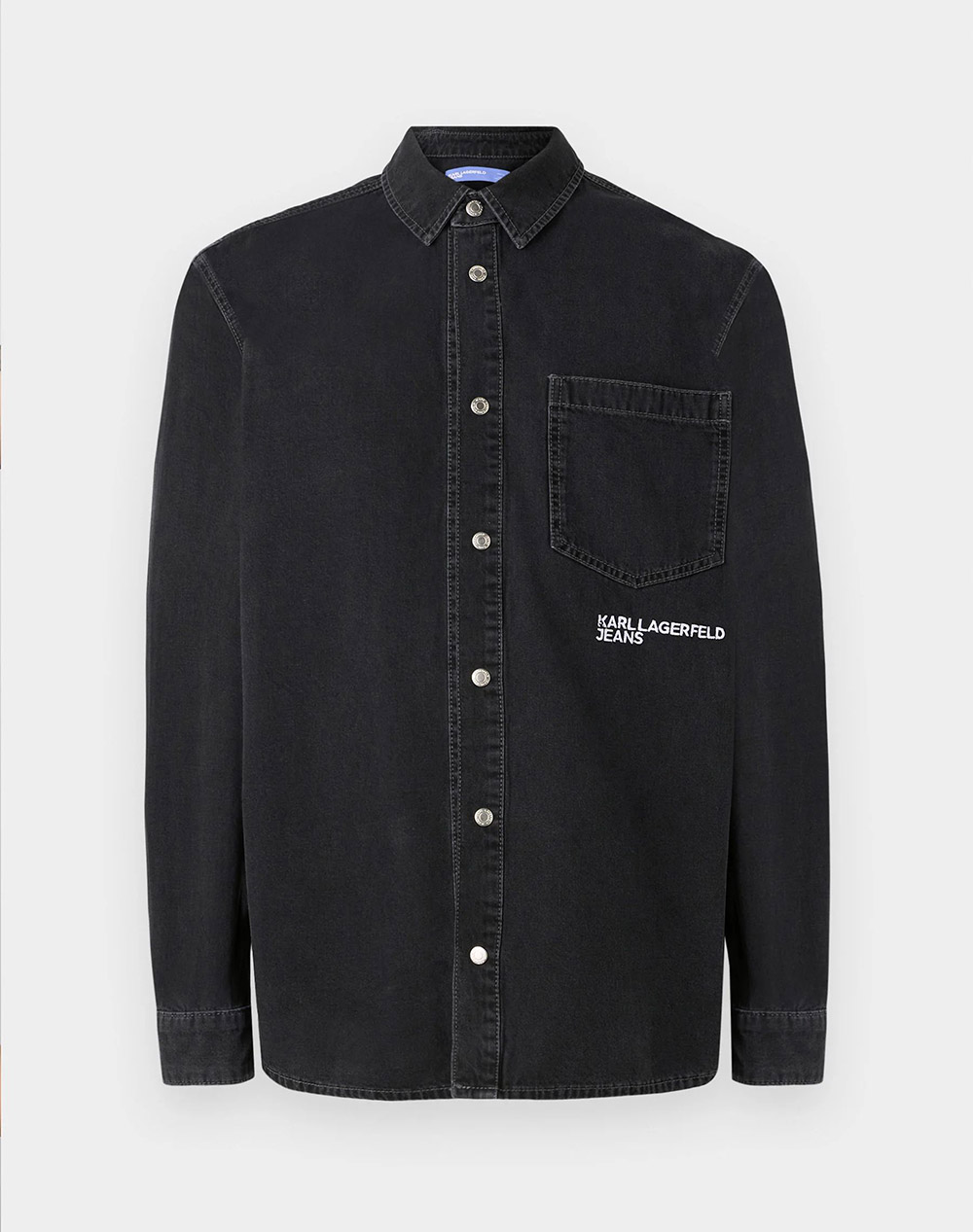 KARL LAGERFELD JEANS KLJ REG DENIM SHIRT