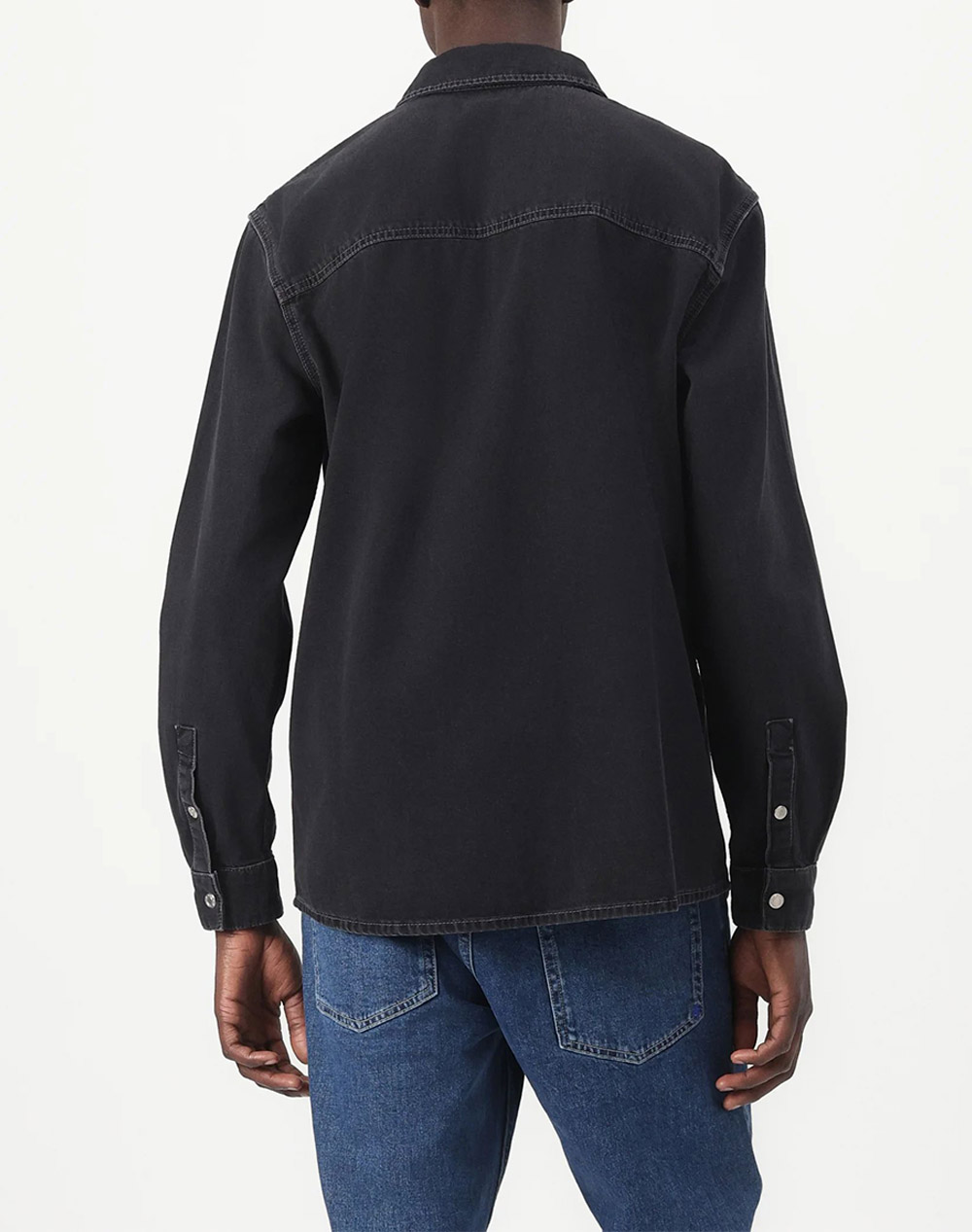 KARL LAGERFELD JEANS KLJ REG DENIM SHIRT