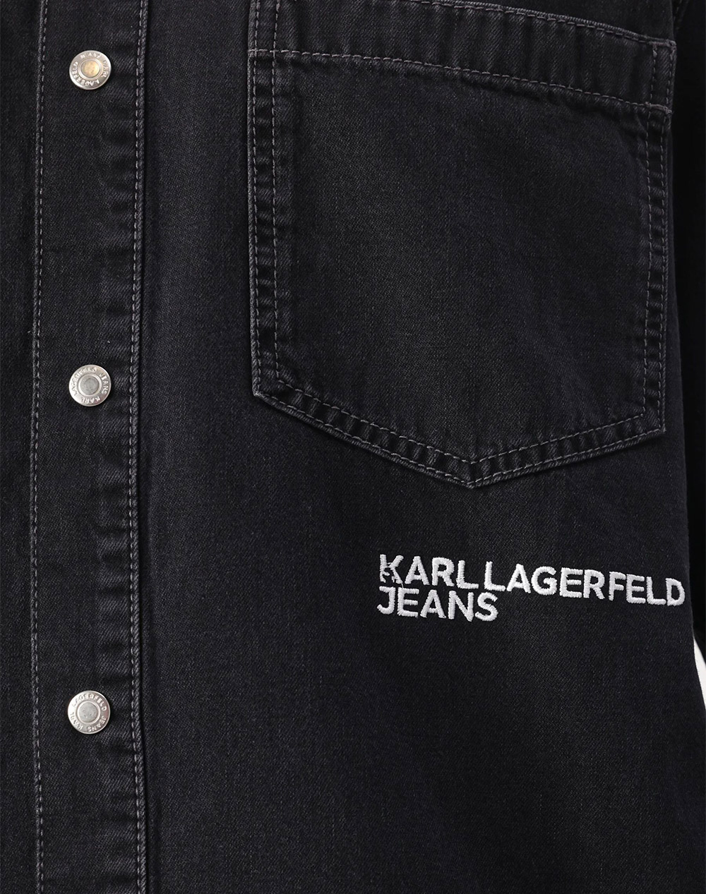 KARL LAGERFELD JEANS KLJ REG DENIM SHIRT