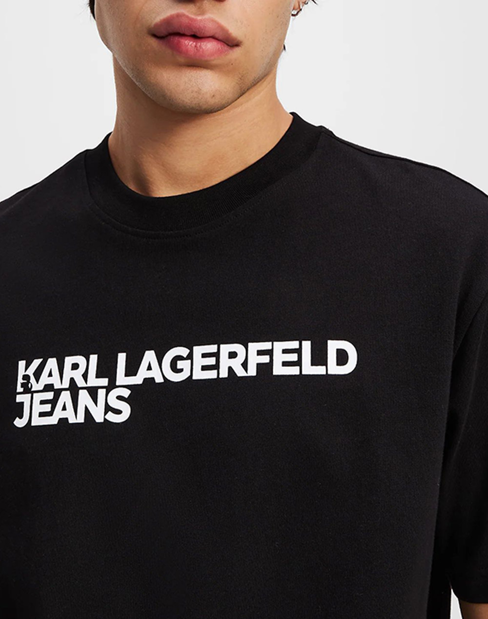 KARL LAGERFELD JEANS KLJ REG SS ESSENTIAL TEE