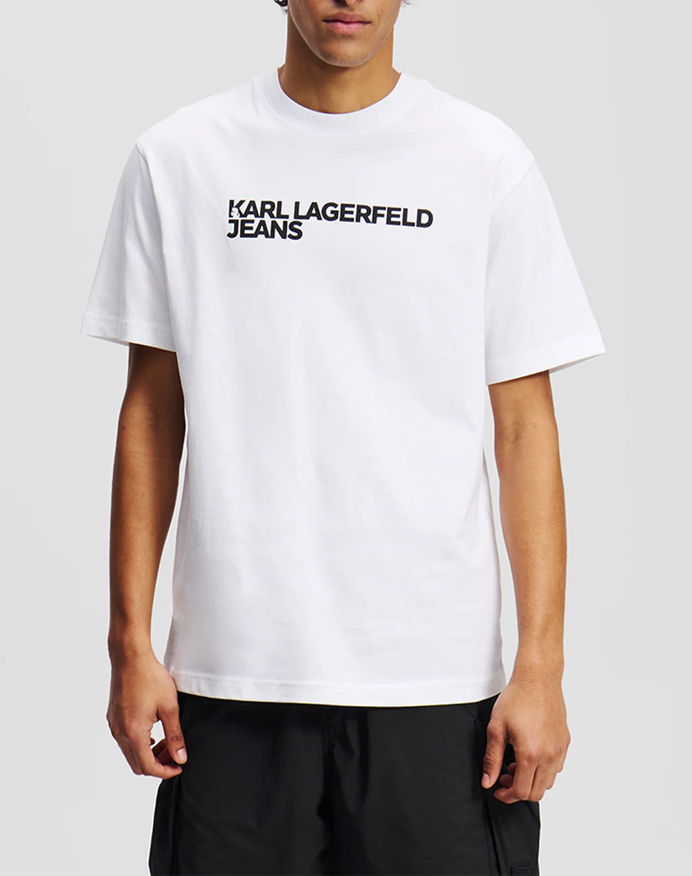 KARL LAGERFELD JEANS KLJ REG SS ESSENTIAL TEE