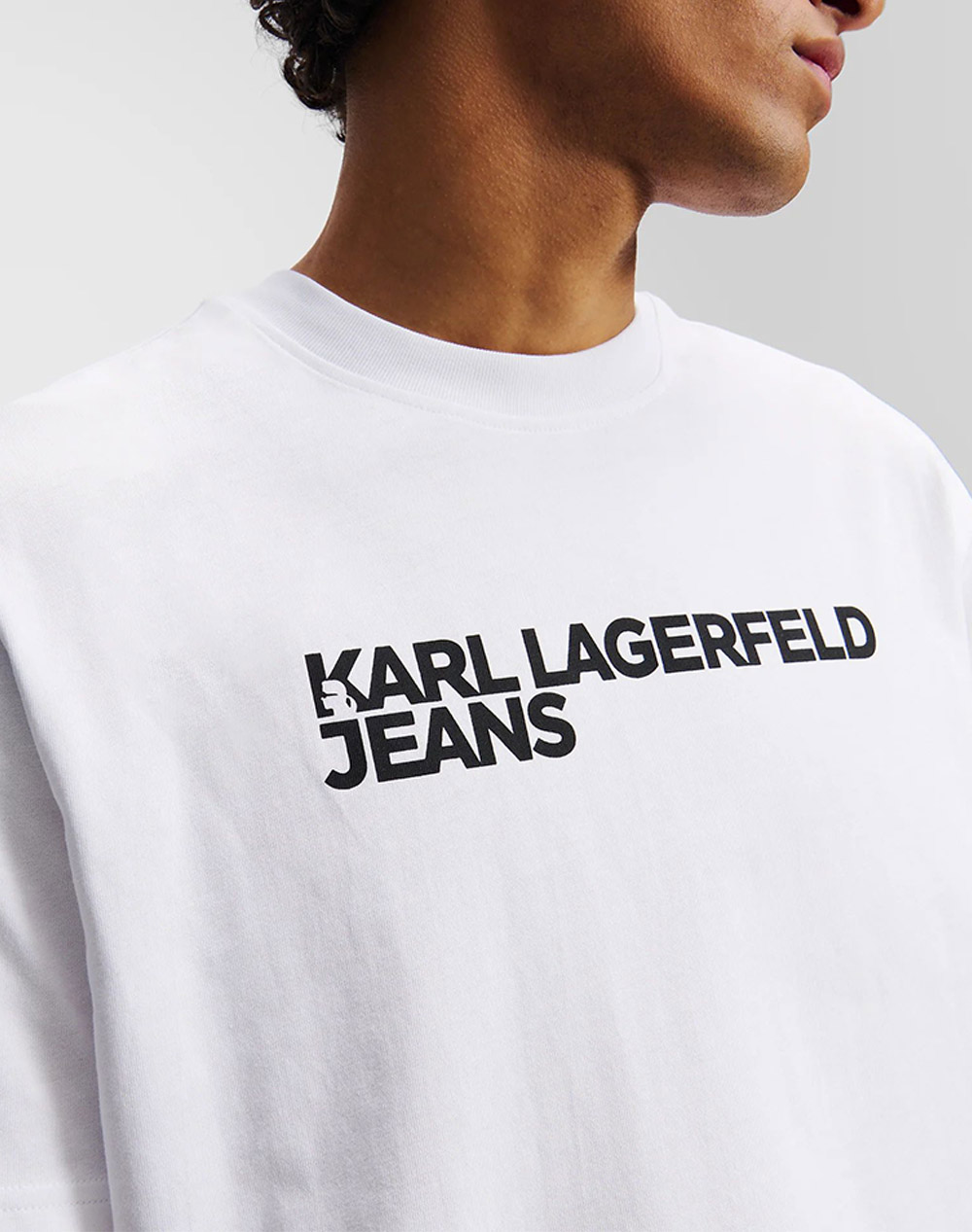 KARL LAGERFELD JEANS KLJ REG SS ESSENTIAL TEE