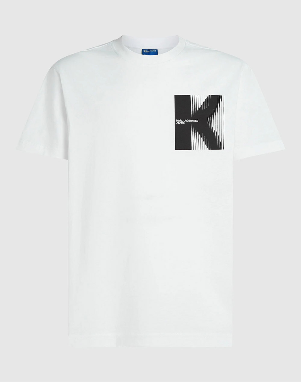 KARL LAGERFELD JEANS KLJ REG SS K LOGO TEE