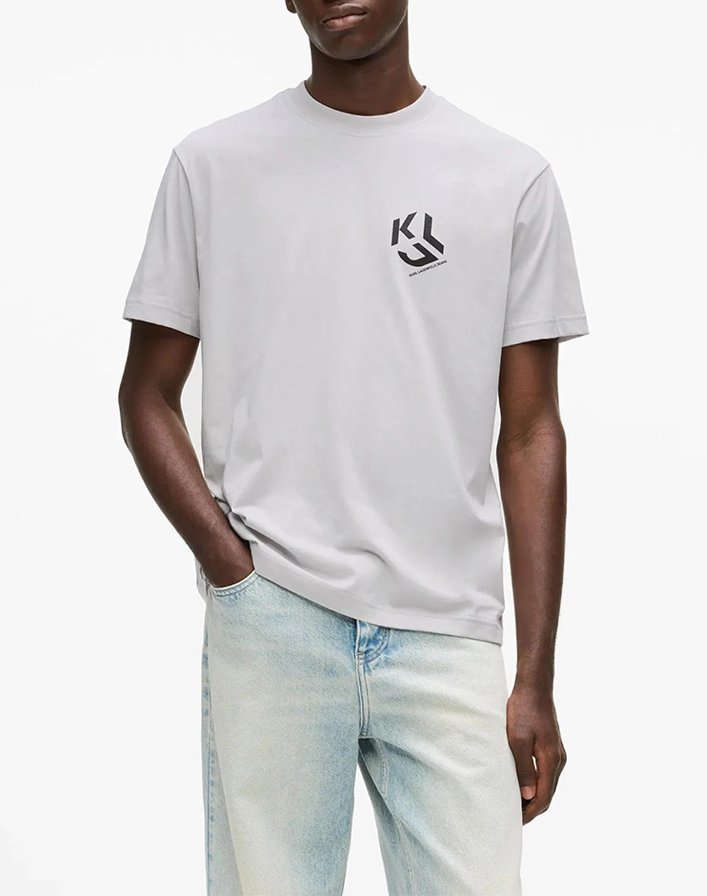 KARL LAGERFELD JEANS KLJ REG MONOGRAM TEE
