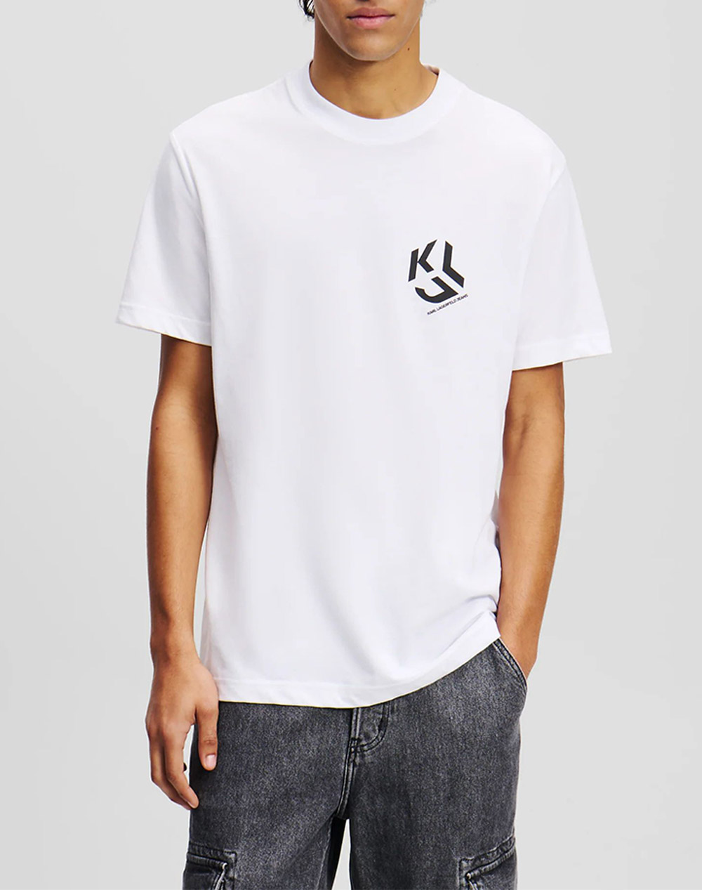 KARL LAGERFELD JEANS KLJ REG MONOGRAM TEE