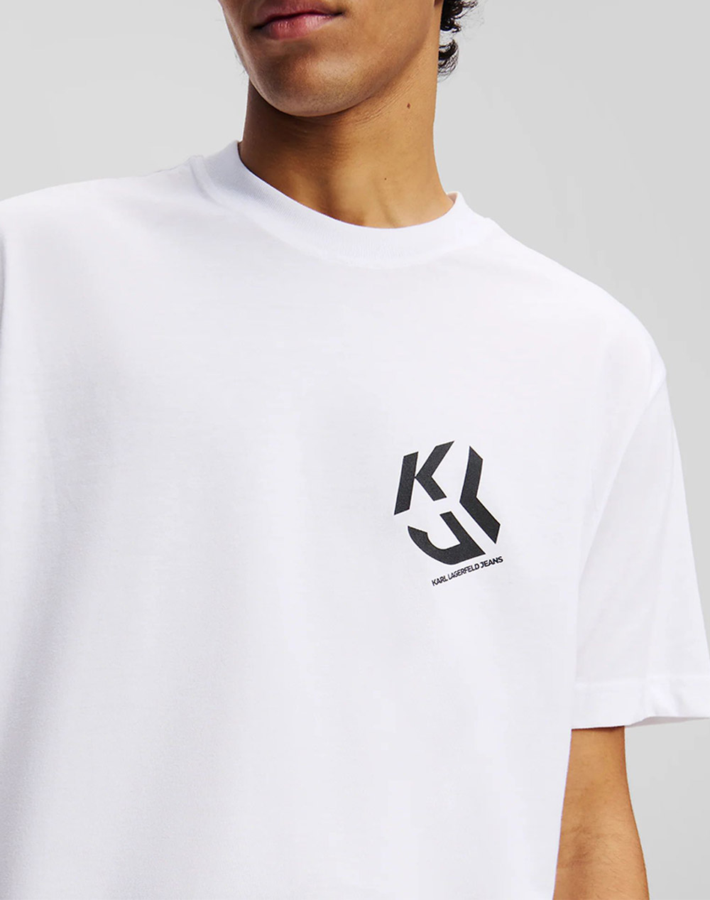 KARL LAGERFELD JEANS KLJ REG MONOGRAM TEE